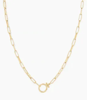 20" Gold Paperclip Chain gorjana Parker Necklace