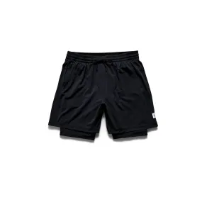 4-Way Stretch Nylon Combo Training Short 5"