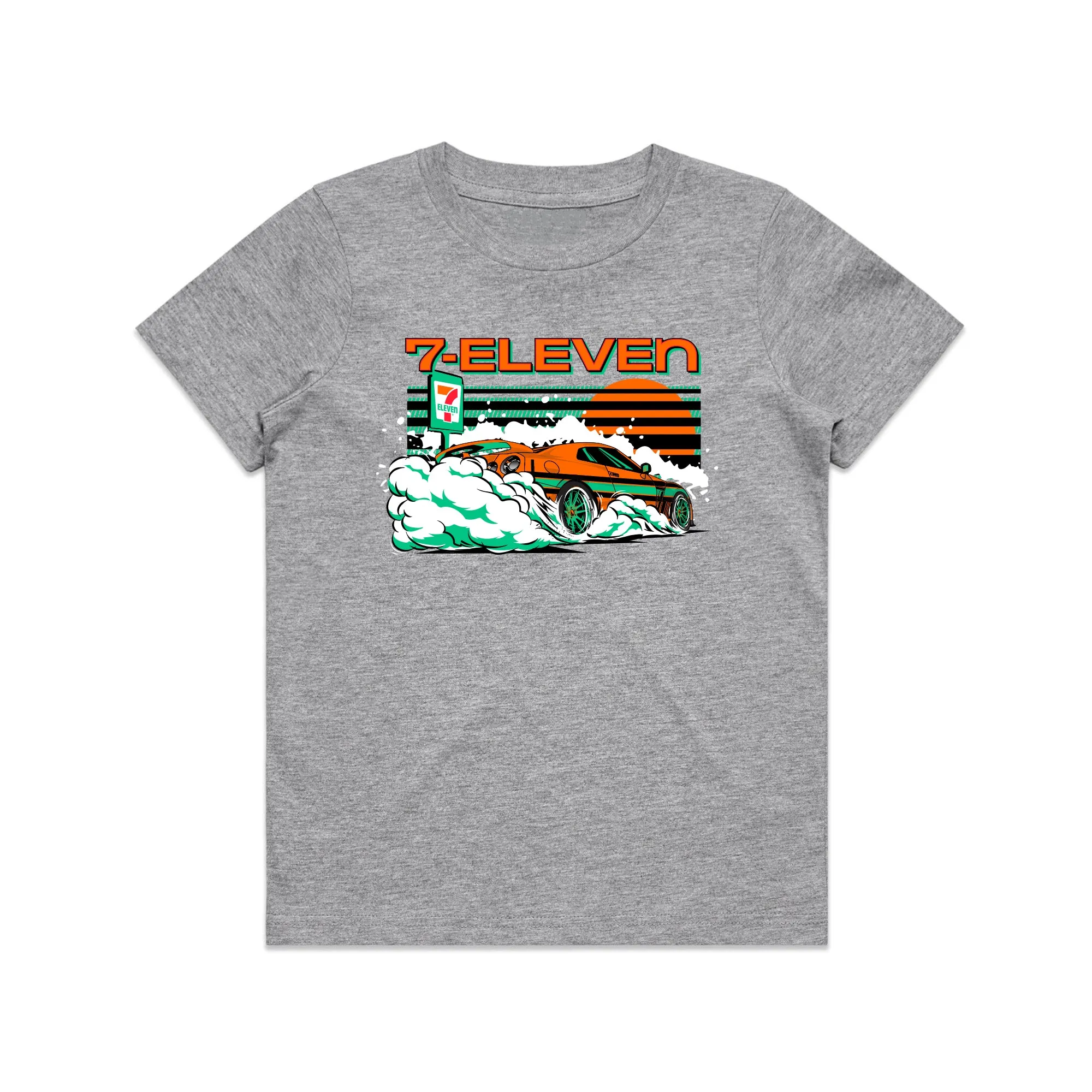 7-Eleven® Burnout Kids Tee