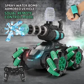 Armored Vehicle Water Spray High Speed Remote Activity Toys