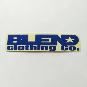 Blend Clothing Co. Skateboard Sticker