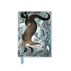 Foiled Pocket Journal - Angela Harding: Fishing Otter