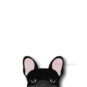 Frenchie Sticker | Frenchiestore |  Black French Bulldog Car Decal