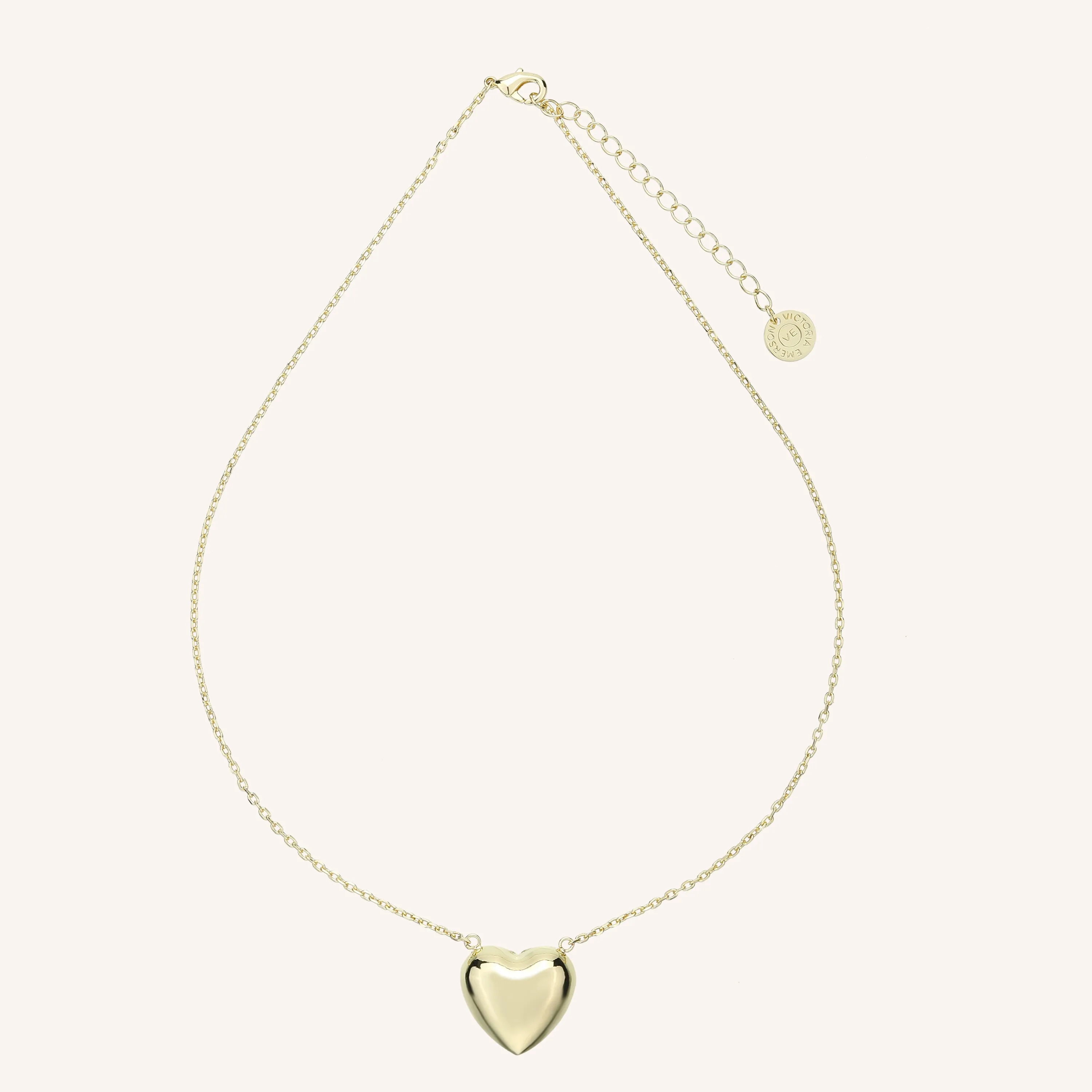 Heart of Gold Pendant Necklace