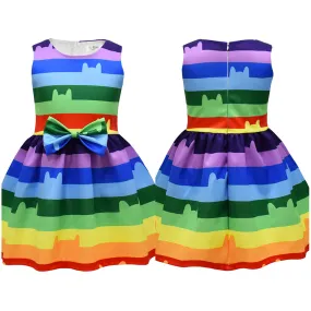 Kids Children gabby‘s dollhouse Dress Cosplay Costume Halloween Carnival Party Suit