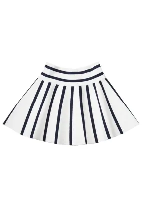 Milly Minis Structured Flare Skirt