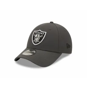 New Era Las Vegas Raiders Repreve Grey 9FORTY Adjustable Cap 60240536